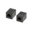 Logilink Patchkabelverbinder 1:1 2x RJ45 Cat6 UTP schwarz