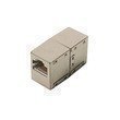 LogiLink CAT 5e Modular Coupler - Shielded 1:1 Metall - High-Speed Datenübertragung