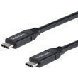 STARTECH.COM USB-C auf USB-C Kabel mit 5A Power Delivery - St/St - 2m - USB 2.0 - USB-IF zertifiziert - USB Typ C Kabel