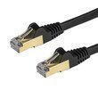 PATCH Kabel CAT6A 1M BLACK