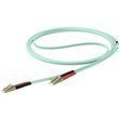 STARTECH.COM 7m OM4 LC auf LC Multimode Duplex LWL Patchkabel - Trkis - 50/125 - LWL - 40 / 100Gb - LSZH