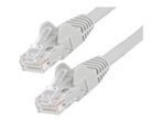 STARTECH.COM 2m Netzwerkkabel CAT6 - LSZH - 10GbE 650MHz 100W PoE RJ45 UTP Lan Kabel - Grau CAT 6 ETL 24AWG