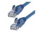 STARTECH.COM 2m Netzwerkkabel CAT6 - LSZH - 10GbE 650MHz 100W PoE RJ45 UTP Lan Kabel - Blau CAT 6 ETL 24AWG