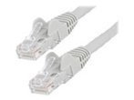 STARTECH.COM 15m Netzwerkkabel CAT6 - LSZH weniger Rauch Halogenfrei - 10GbE 650MHz 100W PoE RJ45 UTP Lan Kabel - Grau CAT6 ETL