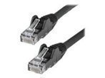 10m Netzwerkkabel CAT6 LSZH, 10GbE 650MHz 100W PoE RJ45 UTP Lan Kabel, schwarz, CAT6 ETL