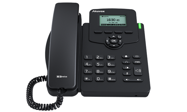 Akuvox PoE Desktop IP-Telefon SP-R50