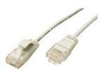 ROLINE UTP DataCenter Patchkabel Kat.6A LSOH slim grau 1.5 m