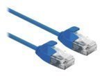 ROLINE UTP DataCenter Patchkabel Kat.6A LSOH slim blau 0.15 m