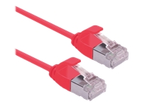 ROLINE U/FTP DataCenter Patchkabel Kat.6A (Class EA) LSOH slim rot 1 m