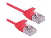 ROLINE U/FTP DataCenter Patchkabel Kat.6A (Class EA) LSOH slim rot 5 m