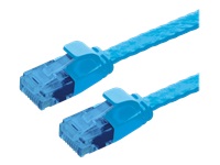 VALUE Patchkabel Kat.6A (Class EA) UTP extra-flach blau 5 m