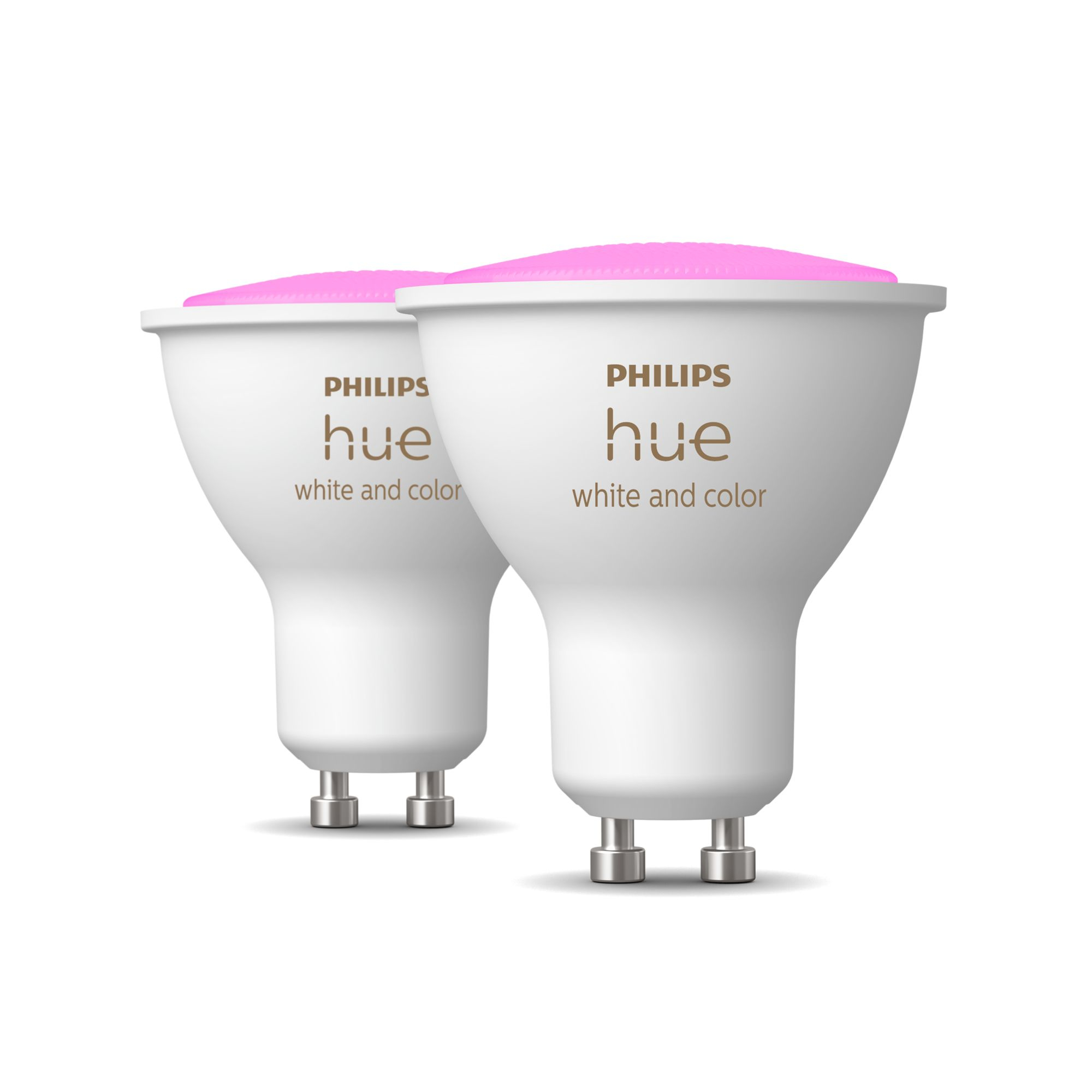 Signify philips hue weiss & col amb gu10 doppelpack 2x230lm