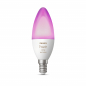Signify philips hue weiss & col amb einzeplack e14 470lm
