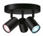 WiZ IMAGEO 3x einstellbarer Spot runde Platte LED-Leuchte