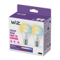 WiZ White Lampe E27 Tunable  60W matt Zweierpack